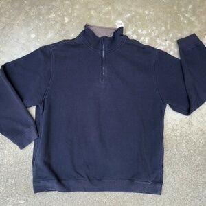 Van Heusen Men's VTG1/4 Zip Pullover Sweatshirt L​​​​​​​